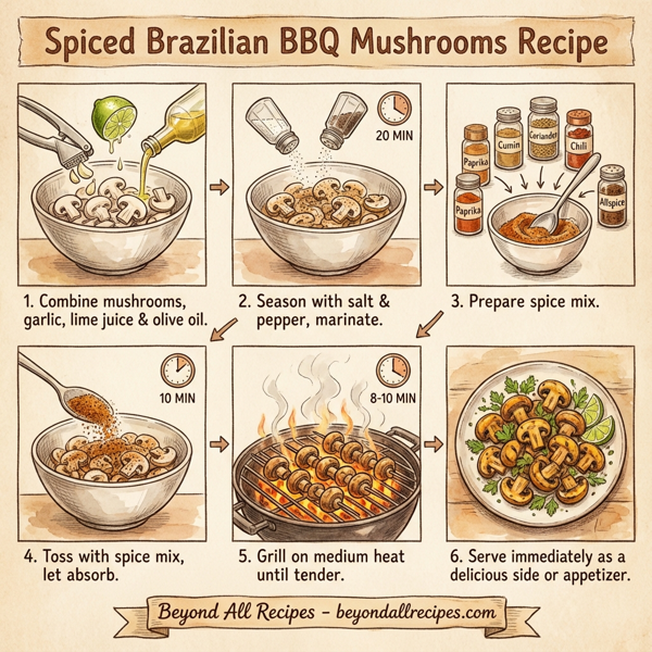 Spiced Brazilian BBQ Mushrooms instructions