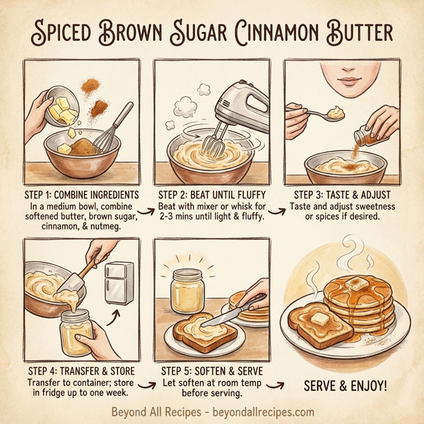 Spiced Brown Sugar Cinnamon Butter instructions