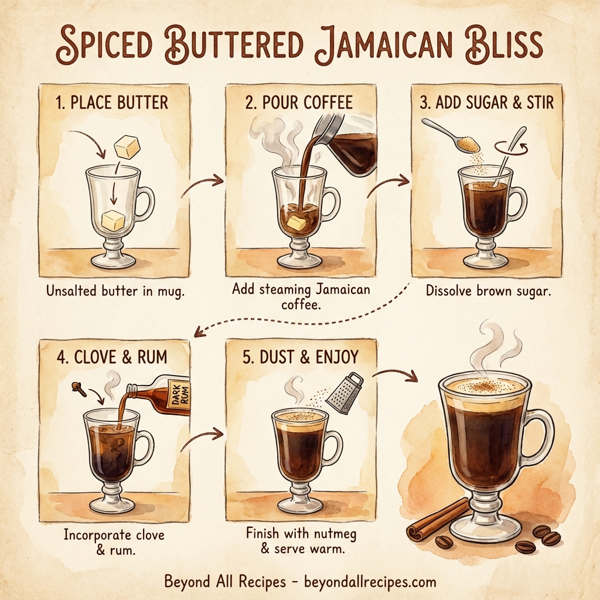 Spiced Buttered Jamaican Bliss instructions