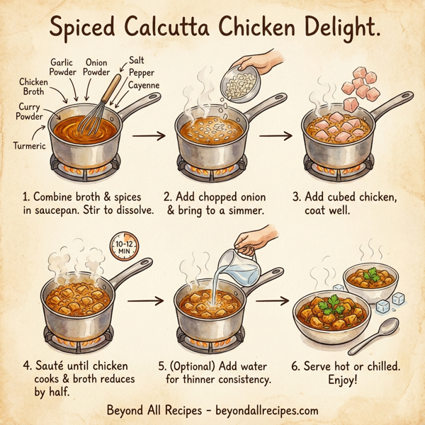 Spiced Calcutta Chicken Delight instructions