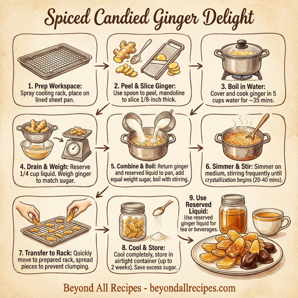 Spiced Candied Ginger Delight instructions