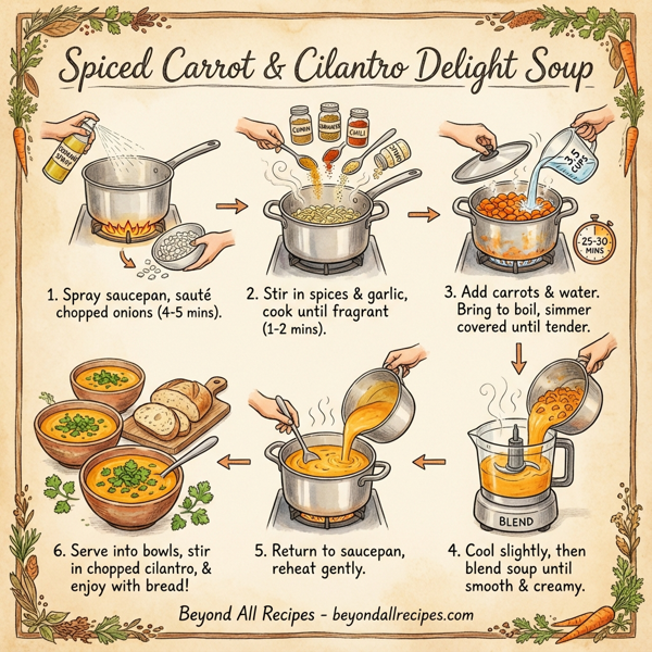 Spiced Carrot and Cilantro Delight instructions