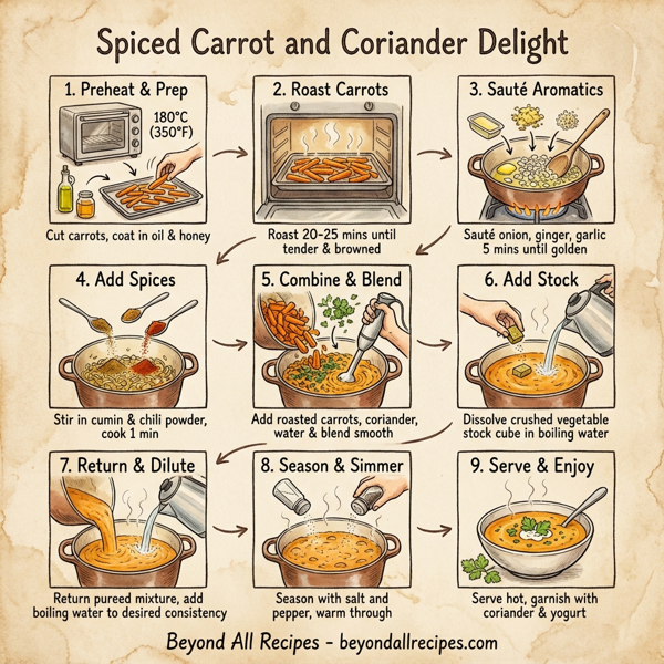 Spiced Carrot and Coriander Delight instructions