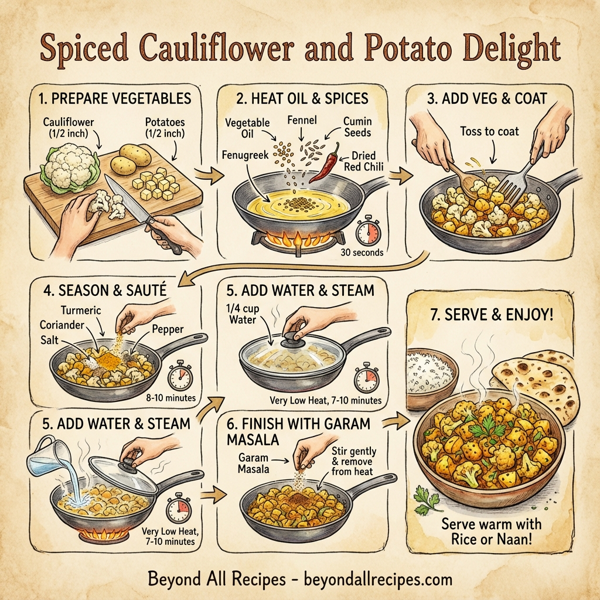 Spiced Cauliflower and Potato Delight instructions
