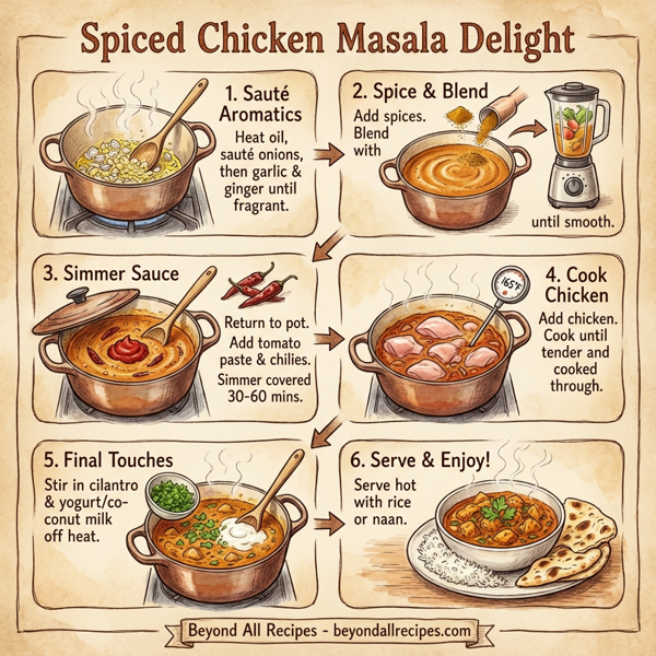 Spiced Chicken Masala Delight instructions