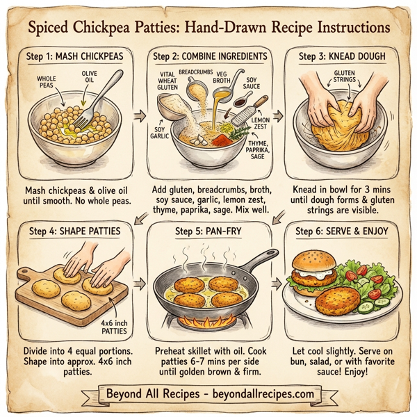 Spiced Chickpea Patties instructions