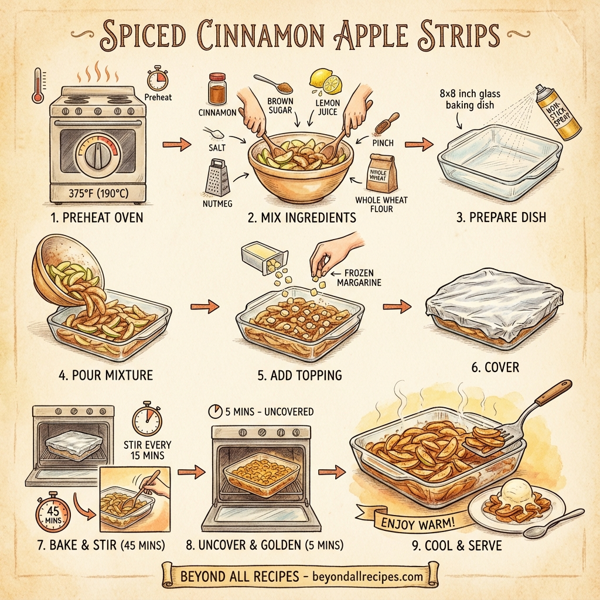 Spiced Cinnamon Apple Strips instructions