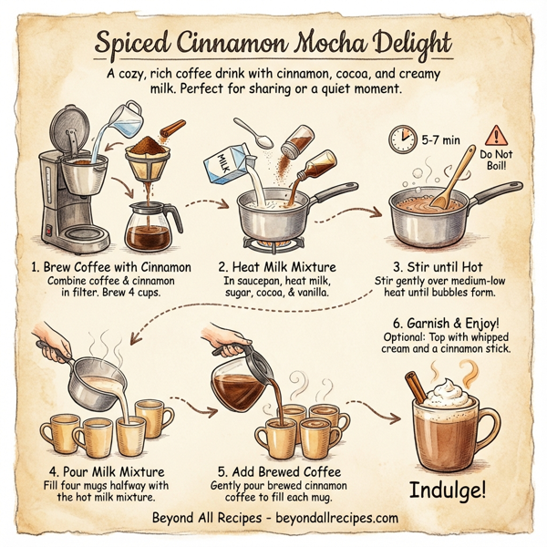 Spiced Cinnamon Mocha Delight instructions