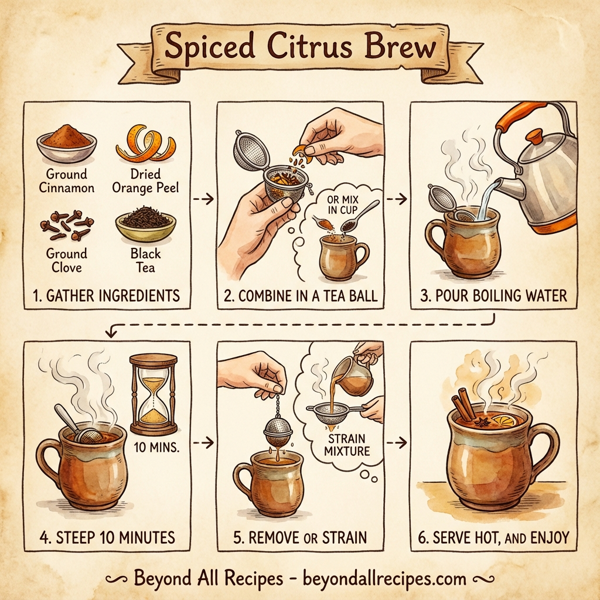 Spiced Citrus Brew instructions