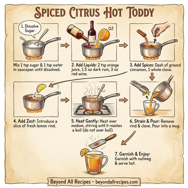 Spiced Citrus Hot Toddy instructions