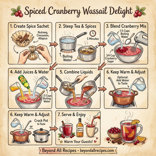 Spiced Cranberry Wassail Delight instructions