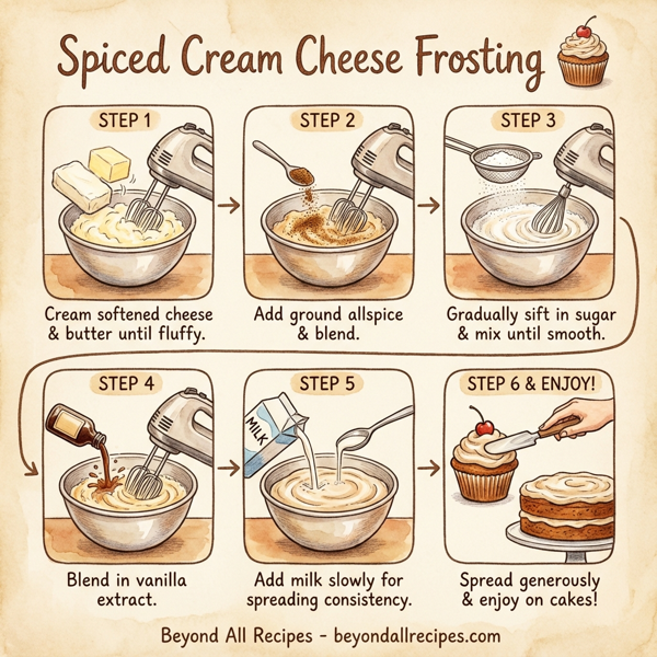 Spiced Cream Cheese Frosting instructions