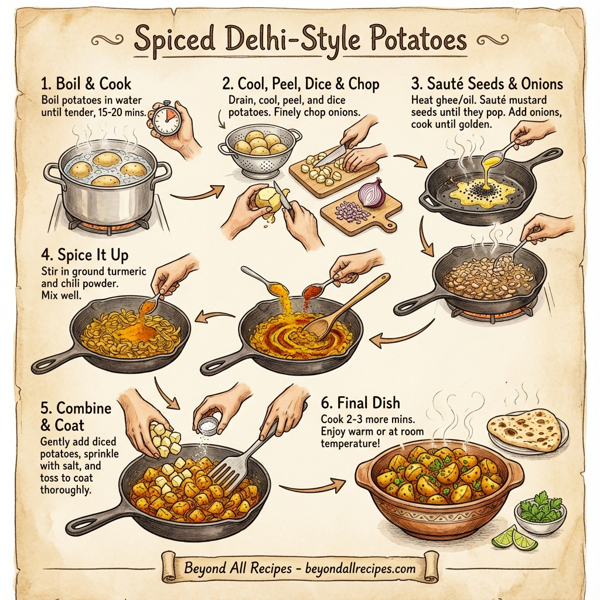 Spiced Delhi-Style Potatoes instructions