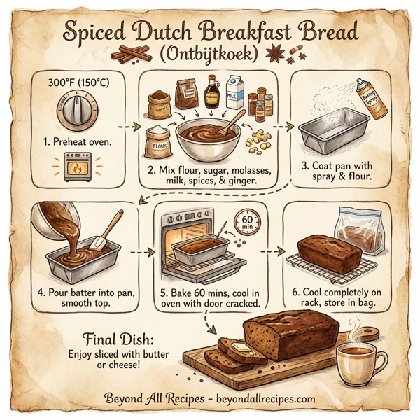 Spiced Dutch Breakfast Bread instructions