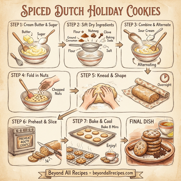 Spiced Dutch Holiday Cookies instructions