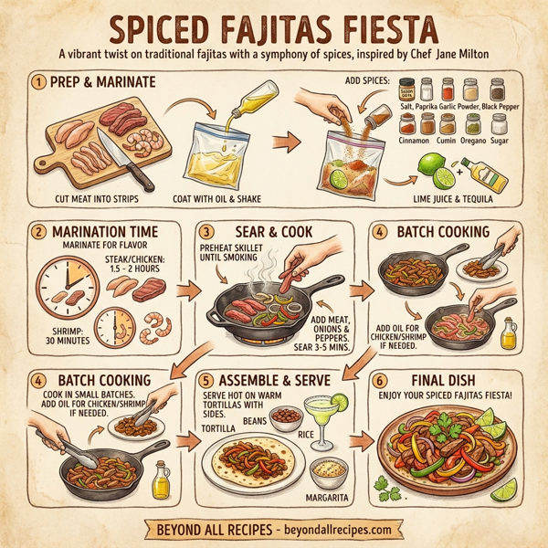 Spiced Fajitas Fiesta instructions