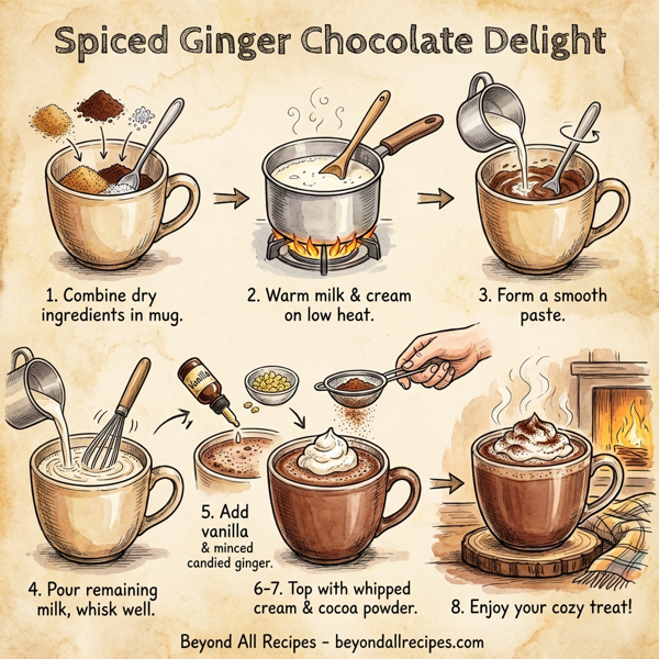 Spiced Ginger Chocolate Delight instructions