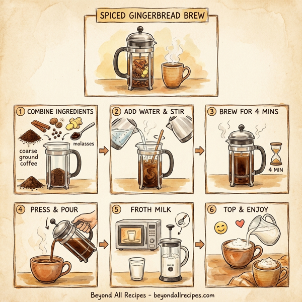 Spiced Gingerbread Brew instructions