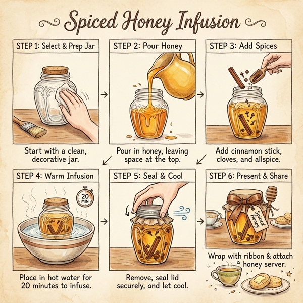 Spiced Honey Infusion instructions