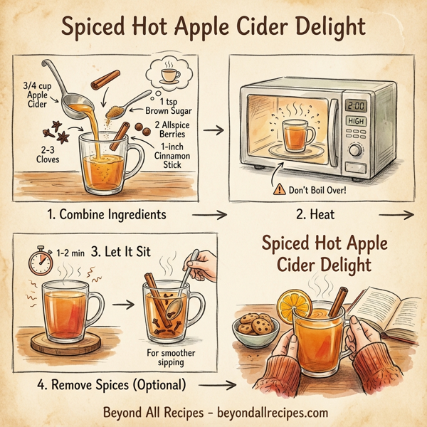 Spiced Hot Apple Cider Delight instructions