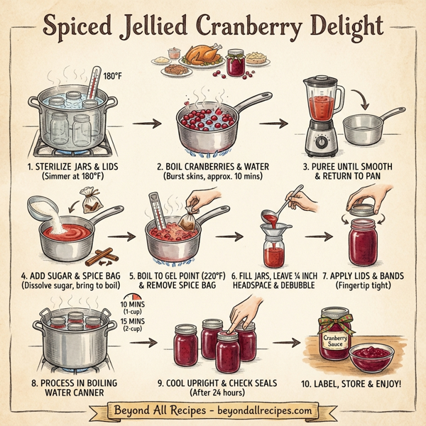 Spiced Jellied Cranberry Delight instructions