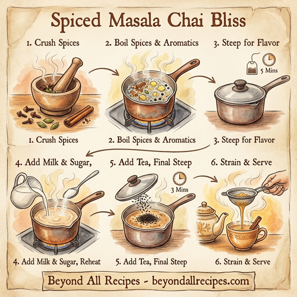 Spiced Masala Chai Bliss instructions