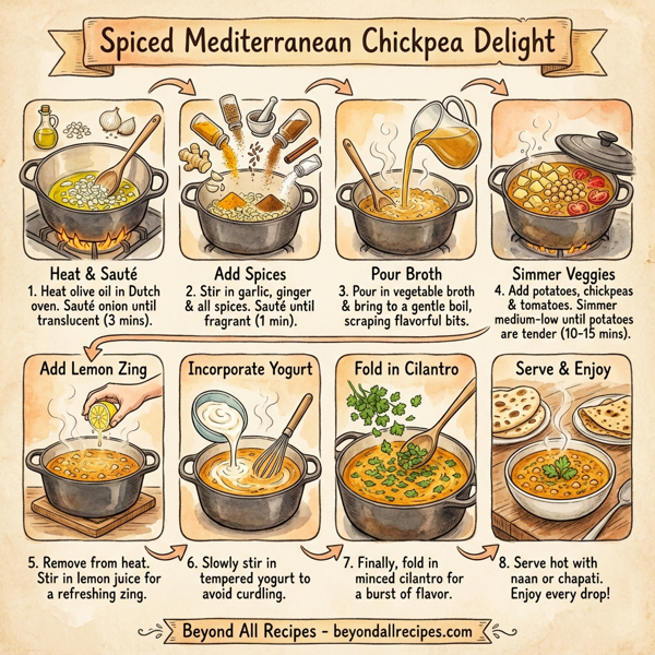 Spiced Mediterranean Chickpea Delight instructions