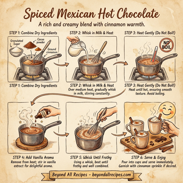 Spiced Mexican Hot Chocolate instructions