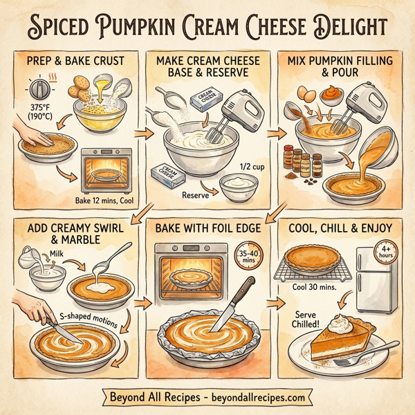 Spiced Pumpkin Cream Cheese Delight instructions