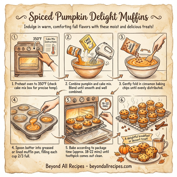 Spiced Pumpkin Delight Muffins instructions
