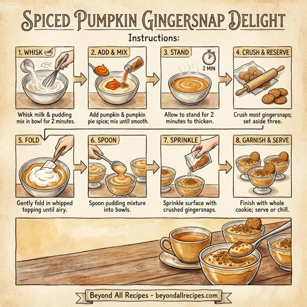 Spiced Pumpkin Gingersnap Delight instructions