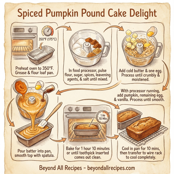 Spiced Pumpkin Pound Cake Delight instructions