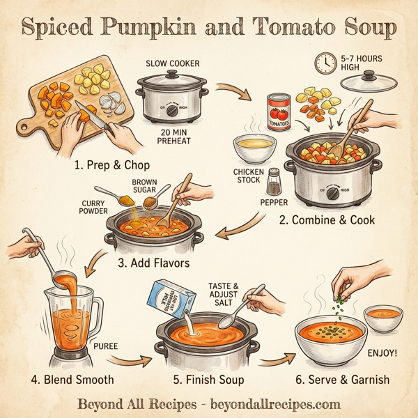 Spiced Pumpkin and Tomato Soup instructions