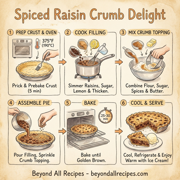 Spiced Raisin Crumb Delight instructions