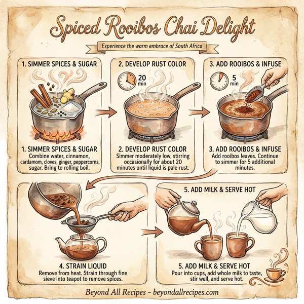 Spiced Rooibos Chai Delight instructions