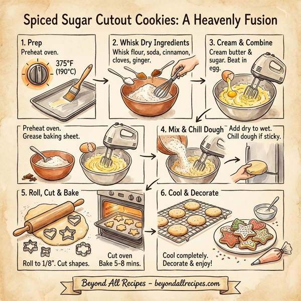 Spiced Sugar Cutout Cookies instructions
