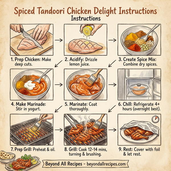 Spiced Tandoori Chicken Delight instructions