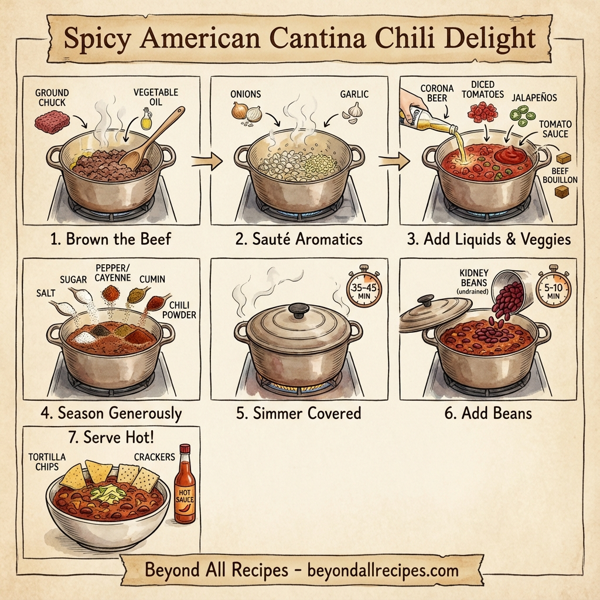 Spicy American Cantina Chili Delight instructions