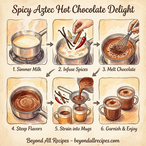 Spicy Aztec Hot Chocolate Delight instructions