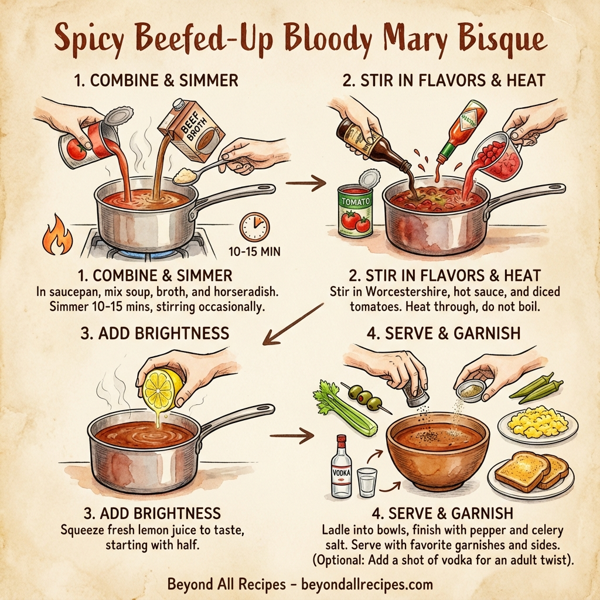 Spicy Beefed-Up Bloody Mary Bisque instructions