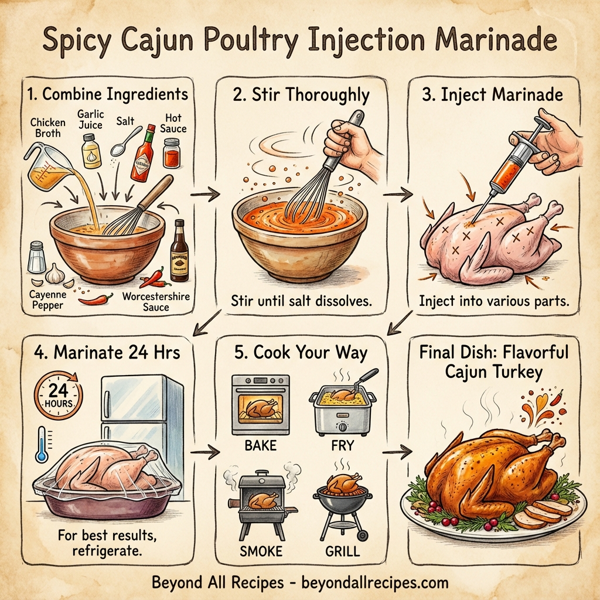 Spicy Cajun Poultry Injection Marinade instructions