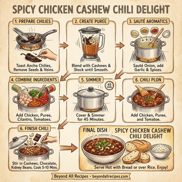Spicy Chicken Cashew Chili Delight instructions