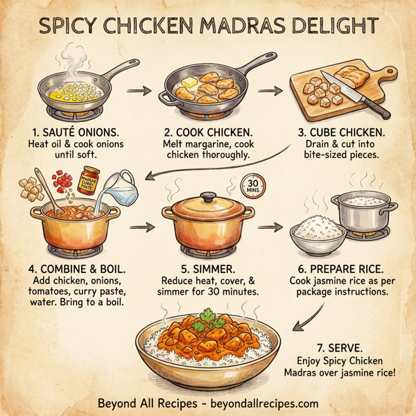 Spicy Chicken Madras Delight instructions