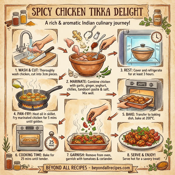 Spicy Chicken Tikka Delight instructions