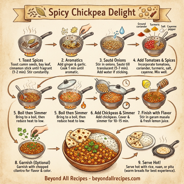 Spicy Chickpea Delight instructions
