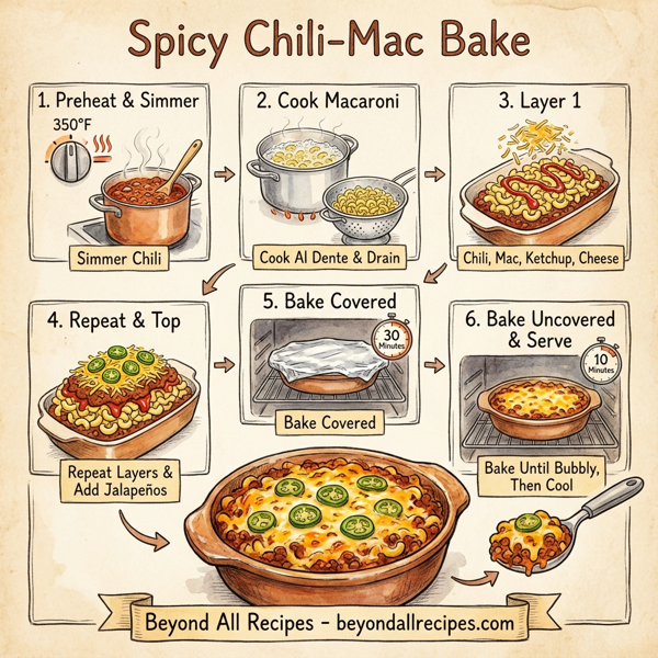 Spicy Chili-Mac Bake instructions