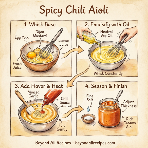 Spicy Chili Aioli instructions