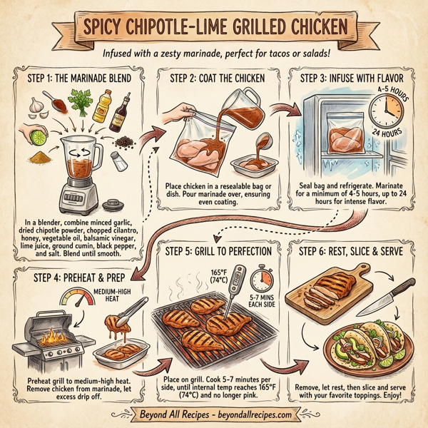 Spicy Chipotle-Lime Grilled Chicken instructions