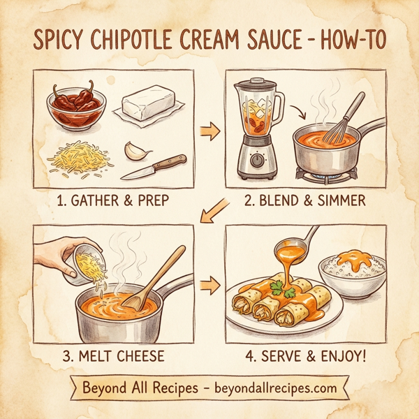Spicy Chipotle Cream Sauce instructions