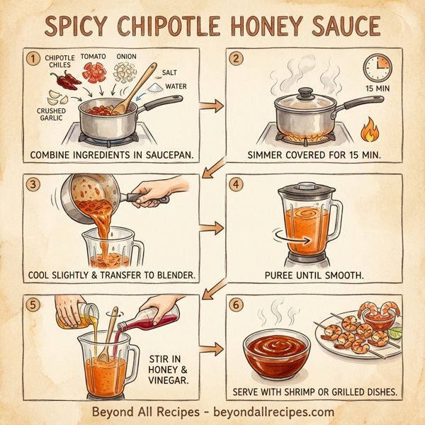 Spicy Chipotle Honey Sauce instructions